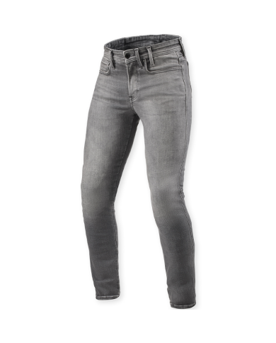 PANTALONES VAQUEROS REVIT PISTON 3 SKINNY FIT L30 MEDIUM GREY USED