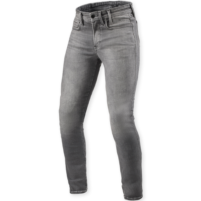 PANTALONES VAQUEROS REVIT PISTON 3 SKINNY FIT L30 MEDIUM GREY USED