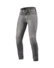 PANTALONES VAQUEROS REVIT PISTON 3 SKINNY FIT L36 MEDIUM GREY USED | Vaqueros Kevlar de moto | %brands%