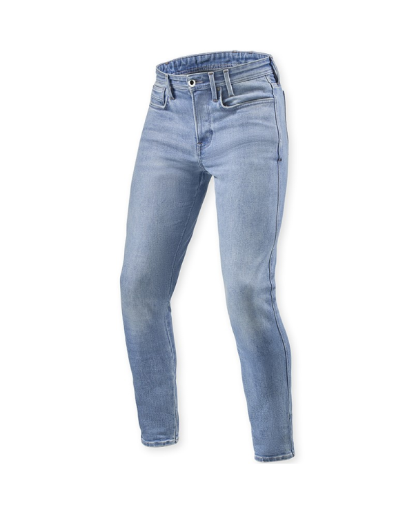PANTALONES VAQUEROS REVIT PISTON 3 SKINNY FIT L32 LIGHT BLUE VINTAGE | Vaqueros Kevlar de moto | %brands%
