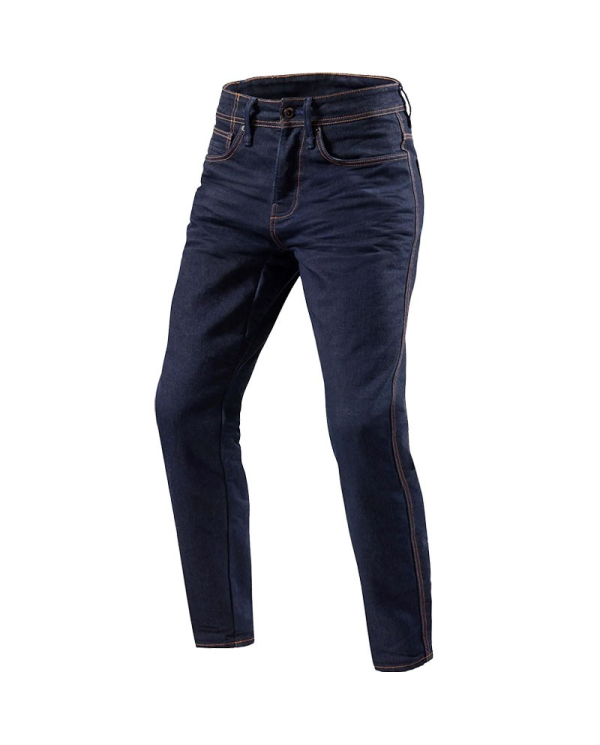 PANTALONES VAQUEROS REVIT REED SF L32 AZUL/OSCURO | Vaqueros Kevlar de moto | %brands%