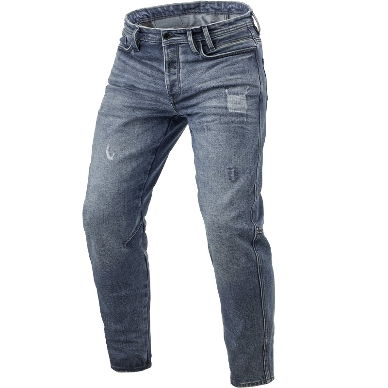 PANTALONES VAQUEROS REVIT RILAN TF L32 MEDIUM BLUE VINTAGE