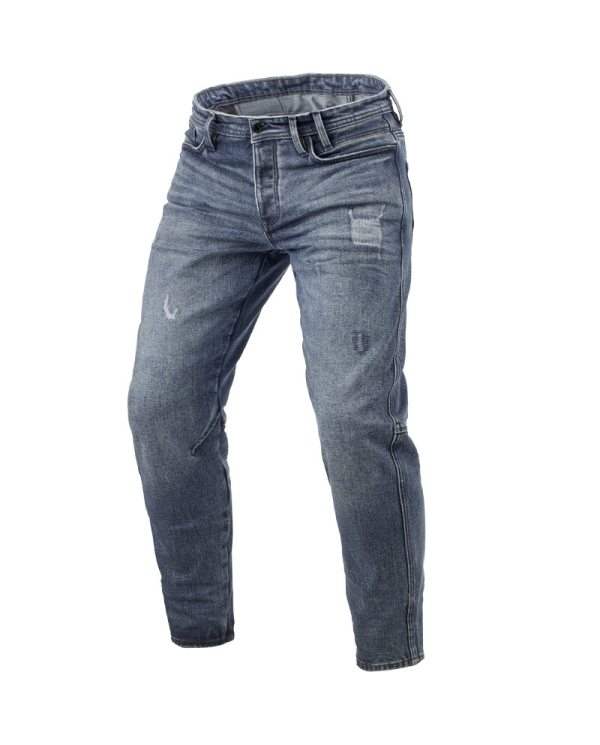 PANTALONES VAQUEROS REVIT RILAN TF L32 MEDIUM BLUE VINTAGE | Vaqueros Kevlar de moto | %brands%