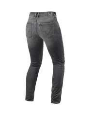 PANTALONES VAQUEROS REVIT SHELBY 3 SKINNY L30 LADY MEDIUM GREY USED | Pendiente Revisar de moto | %brands%
