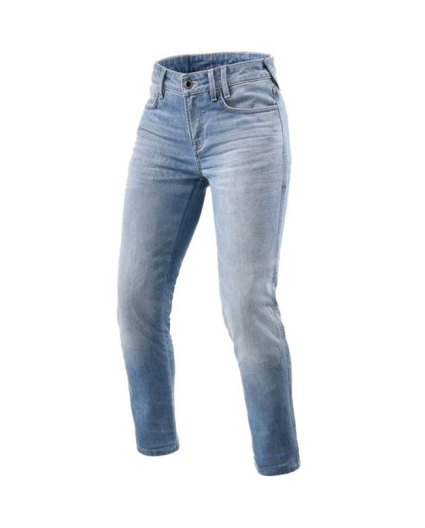 PANTALONES VAQUEROS REVIT SHELBY 3 SKINNY L30 LADY LIGHT BLUE VINTAGE | Pendiente Revisar de moto | %brands%