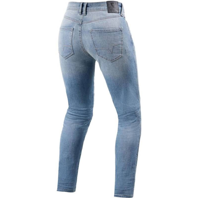 PANTALONES VAQUEROS REVIT SHELBY 3 SKINNY L30 LADY LIGHT BLUE VINTAGE | Pendiente Revisar de moto | %brands%
