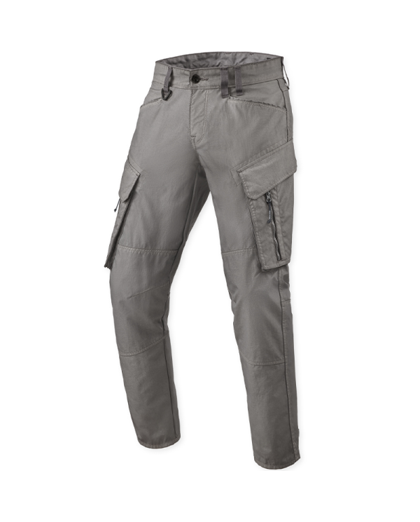 PANTALONES REVIT CARGO TRISTAN TAPERED L34 GREY | Vaqueros Kevlar de moto | %brands%