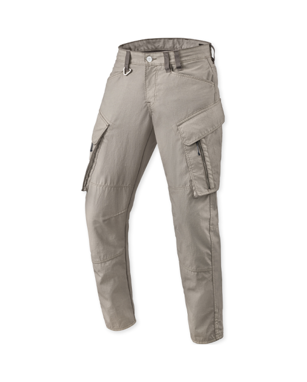 PANTALONES REVIT CARGO TRISTAN TAPERED L34 SAND | Vaqueros Kevlar de moto | %brands%
