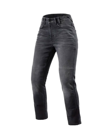 PANTALONES VAQUEROS REVIT VICTORIA 2 L30 LADY GRIS GASTADO