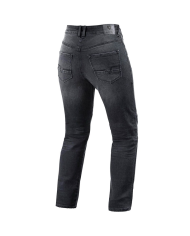 PANTALONES VAQUEROS REVIT VICTORIA 2 L30 LADY GRIS GASTADO | Vaqueros Kevlar de moto | %brands%