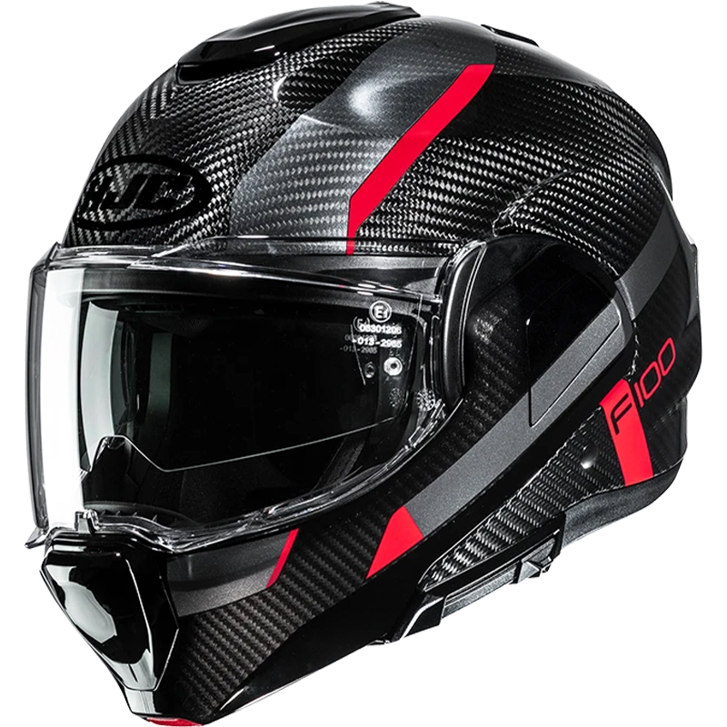 CASCO HJC F100 CARBON ASKAN MC1