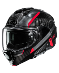 CASCO HJC F100 CARBON ASKAN MC1 | Cascos Modulares de moto | %brands%