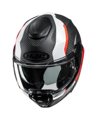 CASCO HJC F100 CARBON ASKAN MC6HSF | Cascos Modulares de moto | %brands%