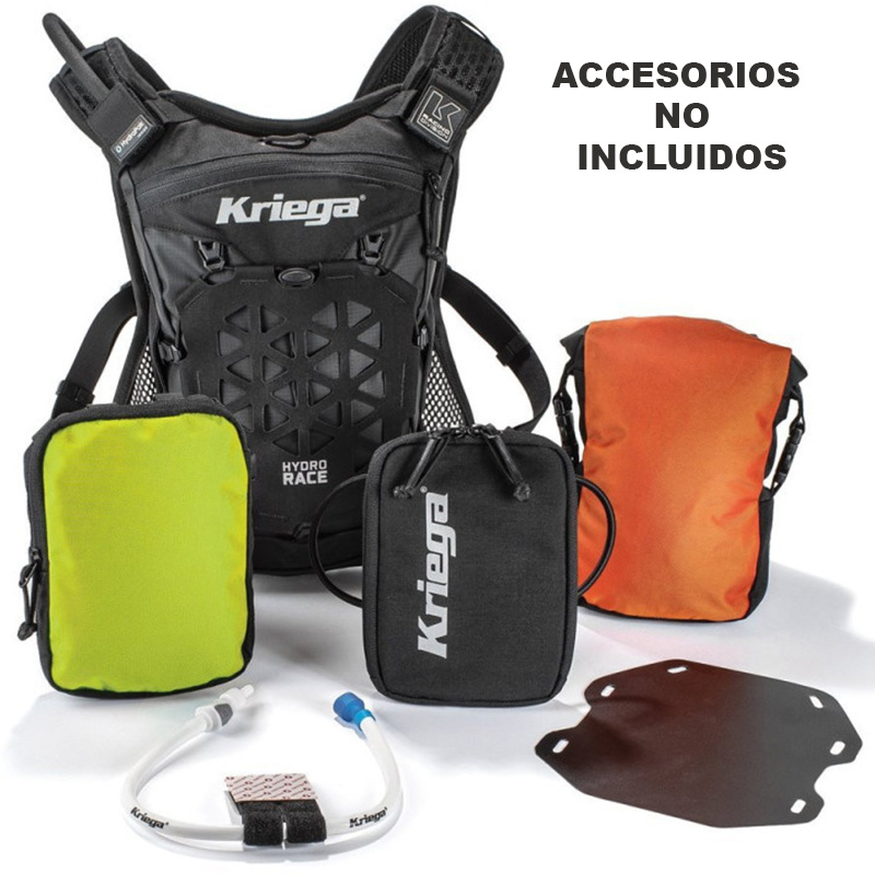 MOCHILA KRIEGA HIDRATACIÓN HYDRO RACE | Mochilas de moto | %brands%