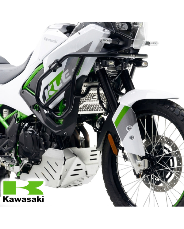 CUBRECARTER CROSSPRO KAWASAKI KLE 500/ 500 SE PLATA | Cubre carter de moto | %brands%