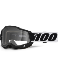GAFAS 100% ACCURI 2 M2 NEGRO /TRANSPARENTE | Gafas Off Road de moto | %brands%
