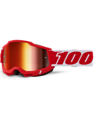 GAFAS 100% ACCURI 2 M2 ROJO/ROJO ESPEJO | Gafas Off Road de moto | %brands%
