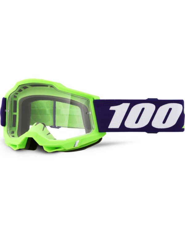 GAFAS 100% ACCURI 2 M2 VERDE/TRANSPARENTE | Gafas Off Road de moto | %brands%