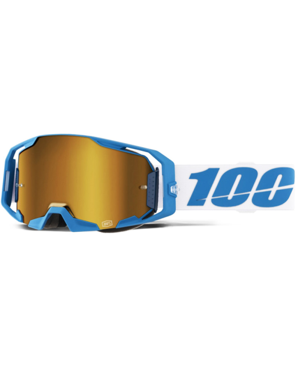 GAFAS 100% ARMATIC AZUL/ORO ESPEJO | Gafas Off Road de moto | %brands%