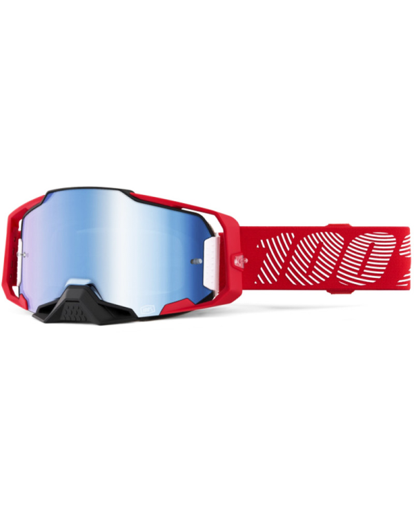 GAFAS 100% ARMEGA M2 ROJO/AZUL ESPEJO | Gafas Off Road de moto | %brands%