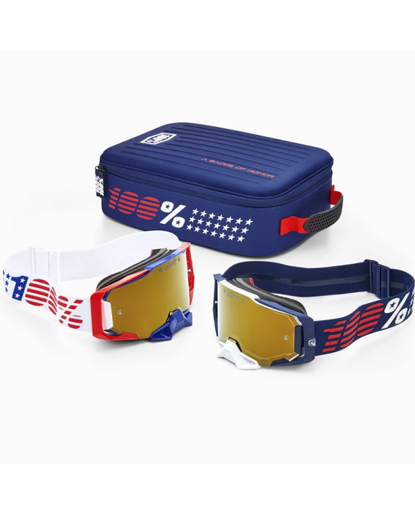 GAFAS 100% ARMEGA PATRIOT PRO PACK | Gafas Off Road de moto | %brands%