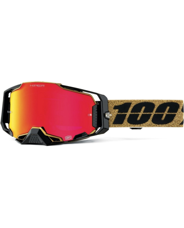 GAFAS 100% ARMEGA M2 GLORY/HIPER ROJO ESPEJO | Gafas Off Road de moto | %brands%