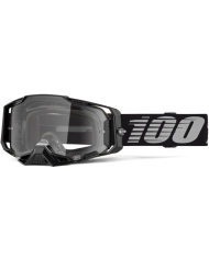 GAFAS 100% ARMEGA M2 NEGRO/TRANSPARENTE | Gafas Off Road de moto | %brands%