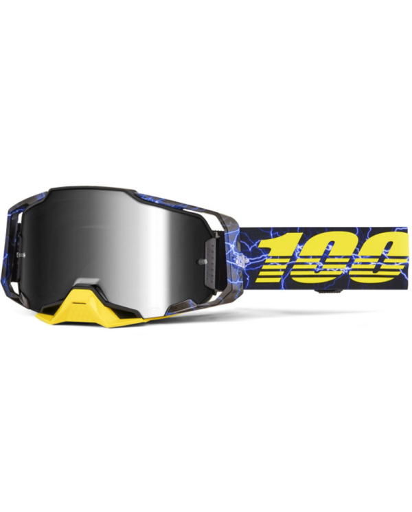 GAFAS 100% ARMEGA M2 FURY/PLATA ESPEJO | Gafas Off Road de moto | %brands%