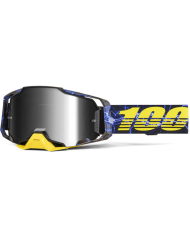 GAFAS 100% ARMEGA M2 FURY/PLATA ESPEJO | Gafas Off Road de moto | %brands%