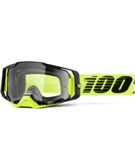 TRANSPARENTEGAFAS 100% ARMEGA M2 AMARILLO NEON/TRANSPARENTE | Gafas Off Road de moto | %brands%