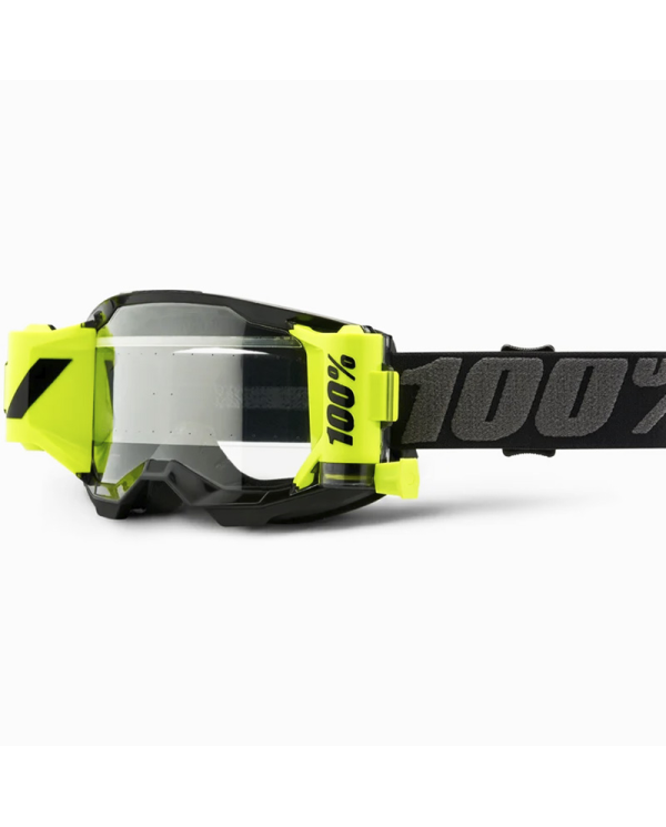 GAFAS 100% STRATA 2 FORECAST M2 NEGRO/TRANSPARENTE | Gafas Off Road de moto | %brands%