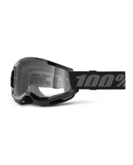 GAFAS 100% STRATA 2 M2 JUNIOR NEGRO/TRANSPARENTE | Gafas Off Road de moto | %brands%