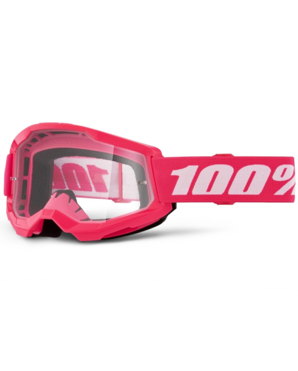 GAFAS 100% STRATA 2 M2 ROSA/TRANSPARENTE | Gafas Off Road de moto | %brands%