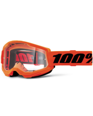 GAFAS 100% STRATA 2 M2 NARANJA/TRANSPARENTE | Gafas Off Road de moto | %brands%