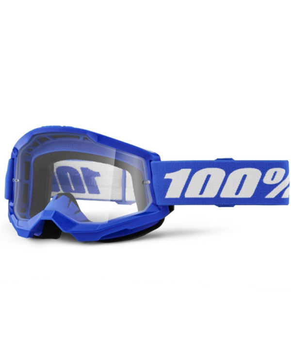 GAFAS 100% STRATA 2 M2 AZUL/TRANSPARENTE | Gafas Off Road de moto | %brands%