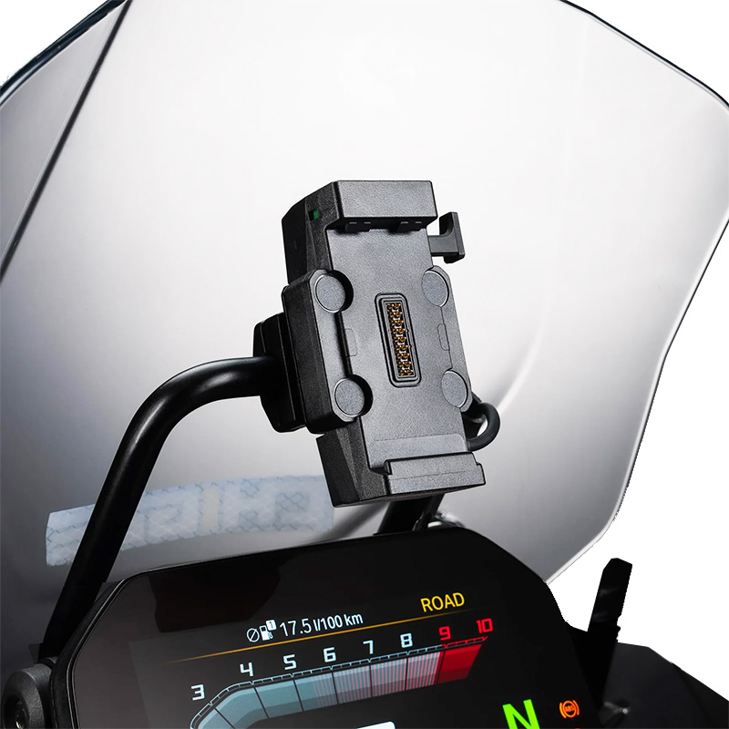 CUNA CHIGEE PARA BMW CON CIERRE ELECTROMAGNETICO AIO-5 PLAY BMW/AIO-6 | Navegación y conectividad de moto | %brands%
