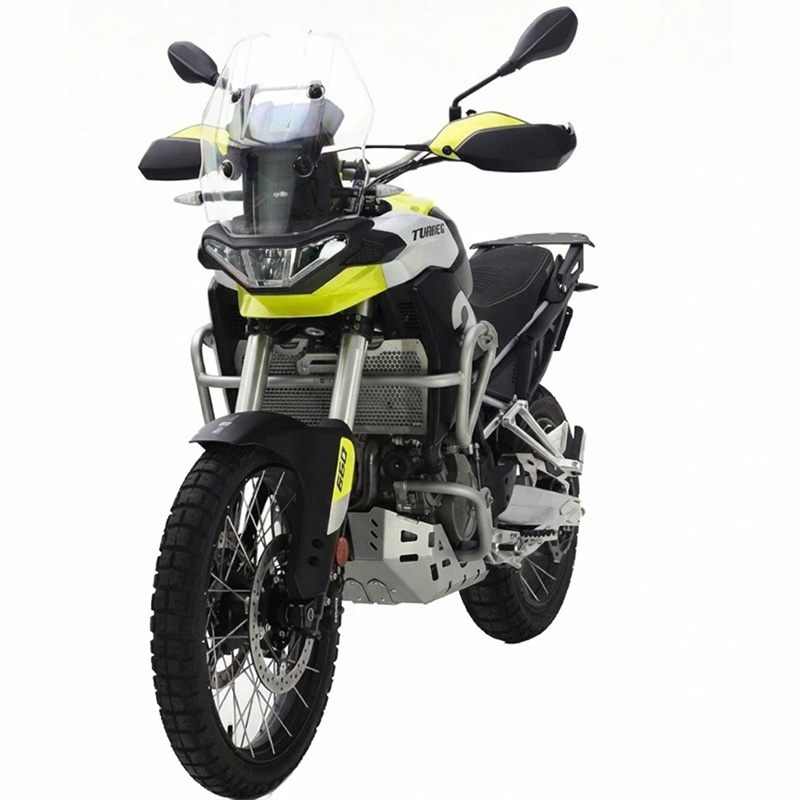DEFENSAS DE CARENADO CROSSPRO PLATA APRILIA TUAREG 660 | Protectores de carenado de moto | %brands%