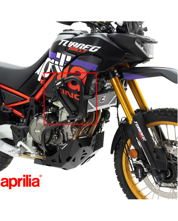 DEFENSAS DE CARENADO CROSSPRO NEGRO APRILIA TUAREG 660 | Protectores de carenado de moto | %brands%