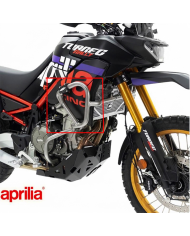 DEFENSAS DE CARENADO CROSSPRO PLATA APRILIA TUAREG 660 | Protectores de carenado de moto | %brands%