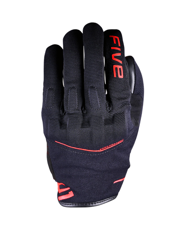 GUANTES FIVE RS4 EVO NEGRO/ROJO FLUOR | Urban de moto | %brands%